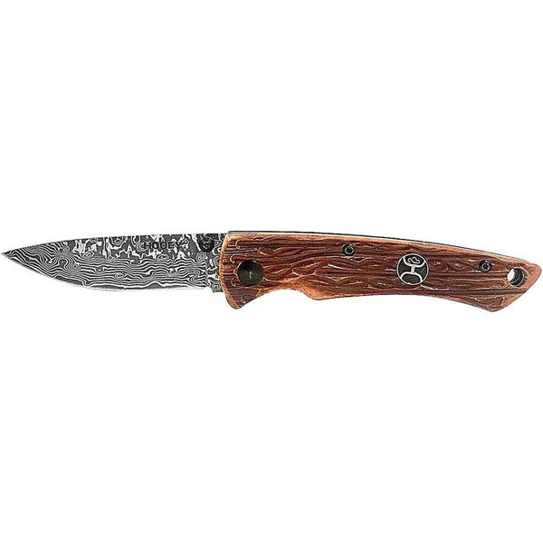 Caramel Jigged Bone Knife - HK501