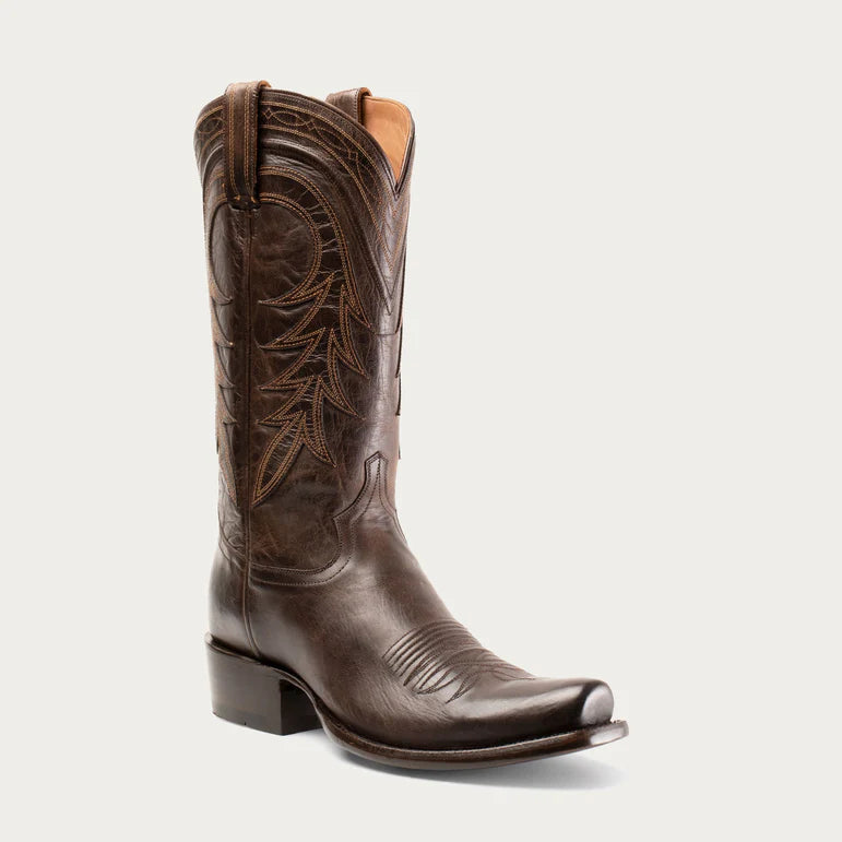 Hyer Mens Hudson Brown Cowboy Boot-HM53002