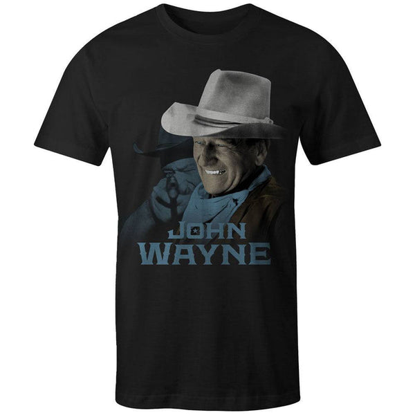 Hooey Men's "John Wayne" Black T-Shirt HT1647BK