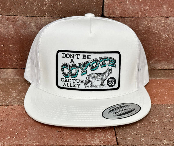 Cactus Alley Coyote White/White Mesh Snapback