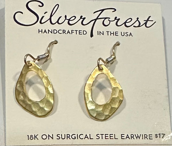 Silver Forest Open Shape and Wire Wrap - NE-2193