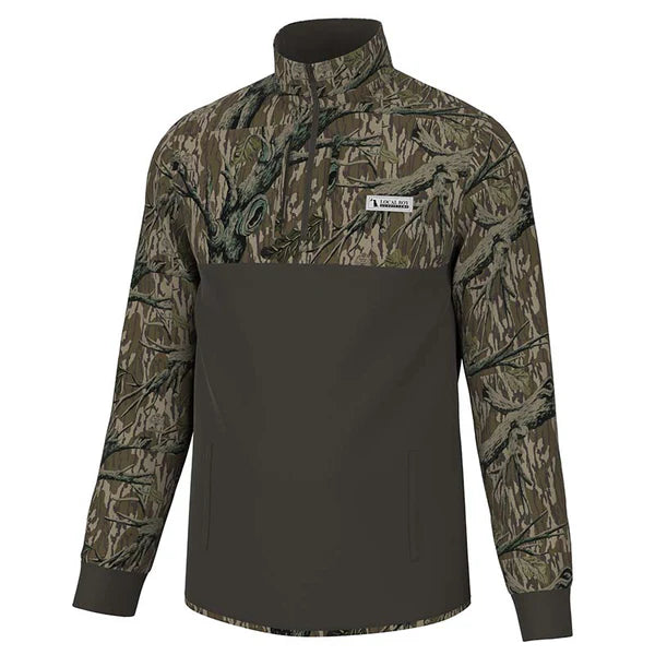 Local BoyFielder Quarter Zip Pullover - Treestand - L1300036