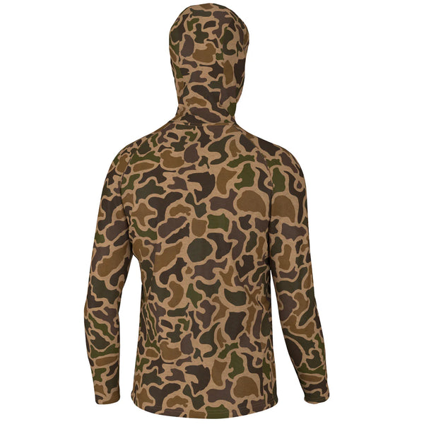 Local Boy Outfitters heather Blend Performance Hoodie Old School Camo-L1410004-OSC