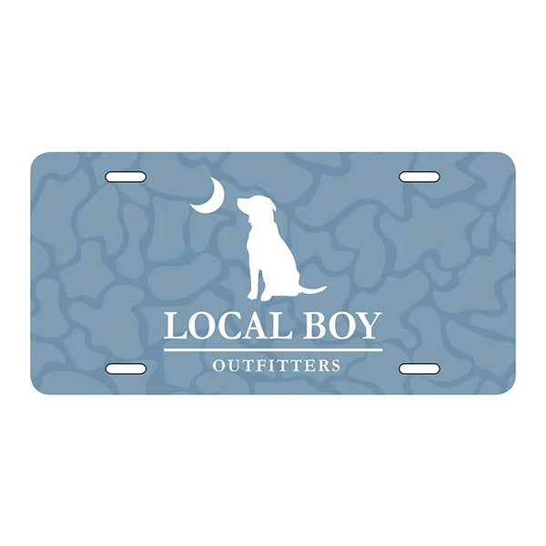 Local Boy Outfitters LBO LOGO LICENSE PLATE L2100005-SSLT