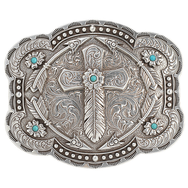 Blazon Roxx Ladies Feather Cross and Arrows - ACC Buckle - 37939