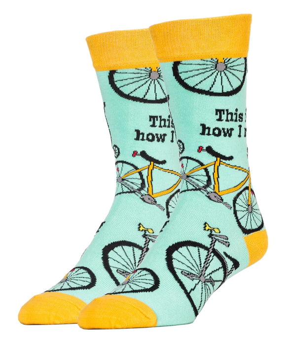 OOOH YEAH! How I Roll Socks M/L - MD6553C