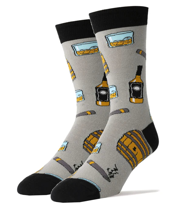 OOOH YEAH! Whiskey Me Socks M/L - MD7521C