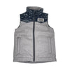 Cinch Boys Grey & Aztec Print Wooly Vest MWV5050003