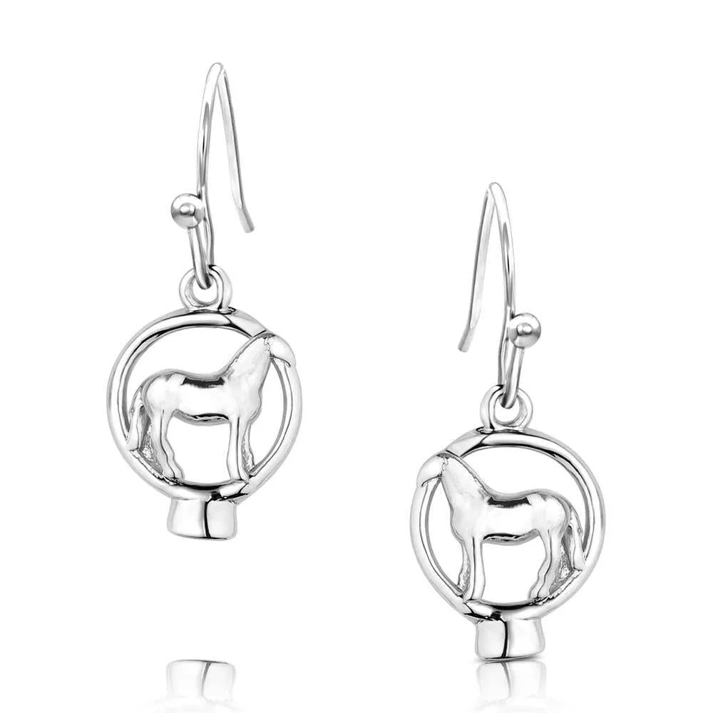 Montana Silversmiths Horses of the World Earrings-QER5971