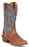 Justin Men's Royal Blue Boat Brown Boot - FN7251