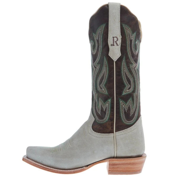 R Watson Ladies Bone Boar in Honey Goat Boot-RWL8612