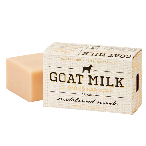 San Francisco Soap Company Goat Milk Bar Soap - Sandalwood Musk GSM4760