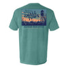 Southern Fried Cotton Raised in a Small Town -Seafoam- SFM12026