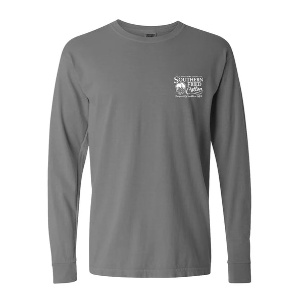 Southern Fried Cotton No Daily Limit Long Sleeve - Granite - SFM32062