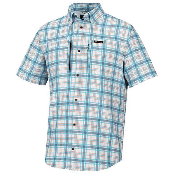 Local Boy Back Country Fishing Shirt Hutto L1500030-CLB