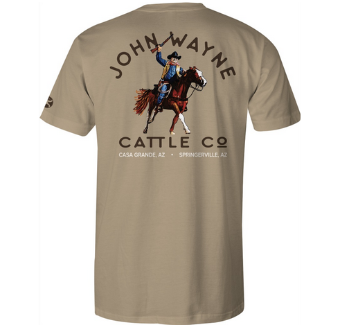 Hooey Men's John Wayne Cattle Co T-Shirt HT1700TN