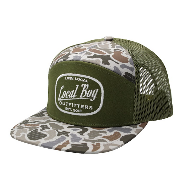 Local Boy 7 Pannel Insigina Embroidery Hat L3000245-LCFL