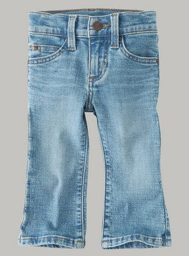 Wrangler Boys Stitched Pocket Bootcut Jeans-112346939