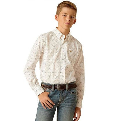 Ariat Kids Edmonds Classic Fit Shirt-10051410