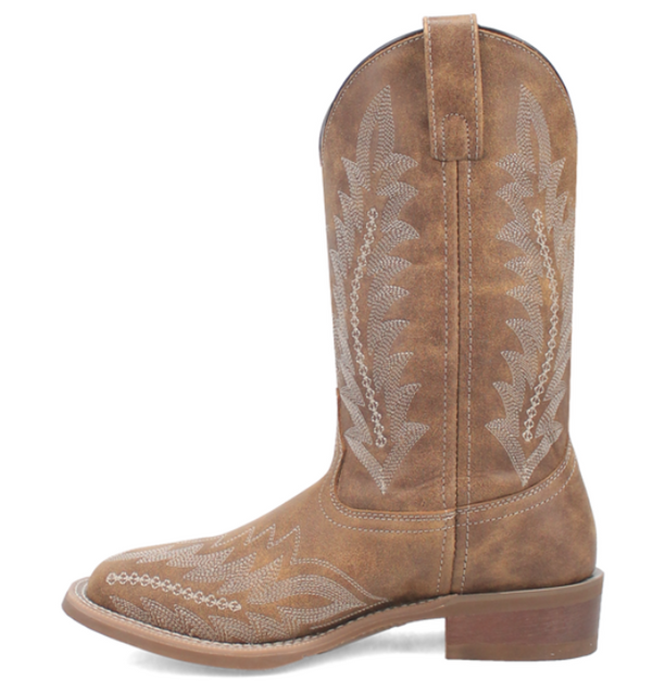 Dan Post Cheyenne Leather Boot - Off White / Tan - 5717