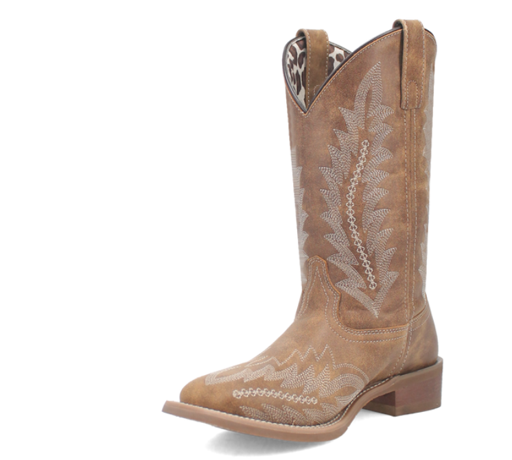 Dan Post Cheyenne Leather Boot - Off White / Tan - 5717