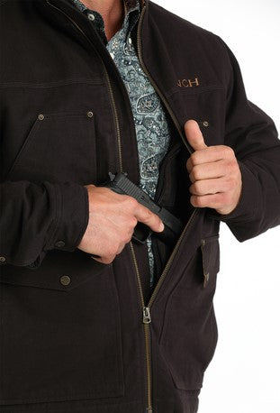 Cinch Mens Concealed Carry Canvas Jacket-MWJ1068004