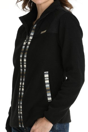 Cinch Ladies Pinstripe Fleece Pullover-MAJ9908001