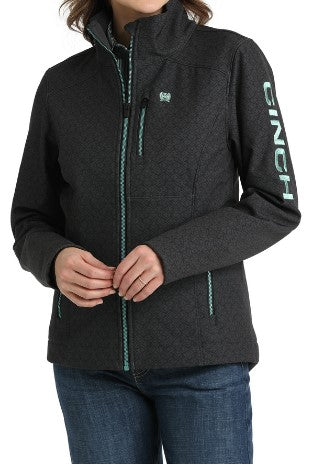 Cinch Ladies Conded Turquoise Jacket-MAJ9856003