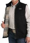 Cinch Men's Concealed Carry Wooly Vest-MWV1543010