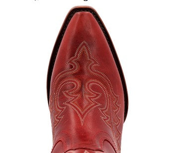 Durango Women's Western Distressed Red Boot - DRD0472