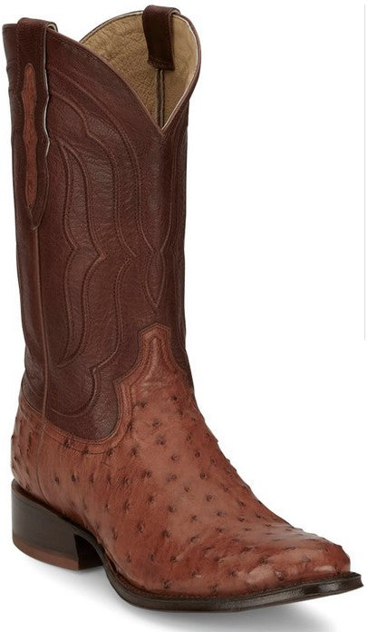 Men's Tony Lama Brown Zony Ostrich Boot -  DR5356