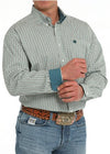 Cinch Men's Circle Green Shirt-MTW1105863