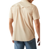 Ariat Men's Striped VenTek Shirt - Latte - 10054479