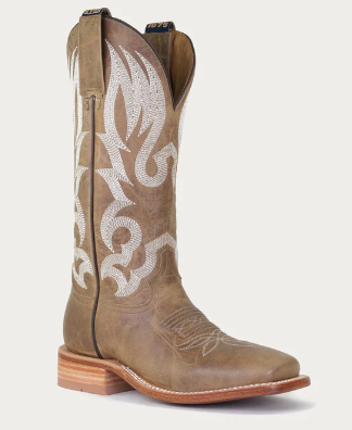 Hyer Ladies Tan Augusta Western Boot-HW41016