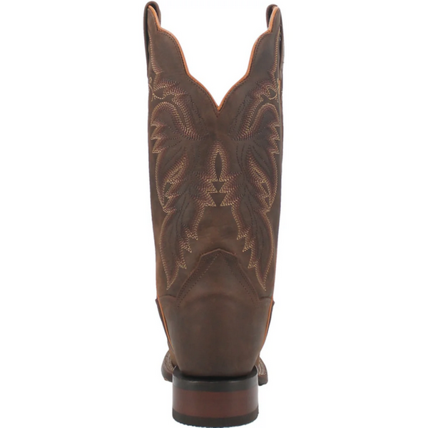 Dan Post Ladies Tan Cowboy Boots Leather Square Toe DP4572