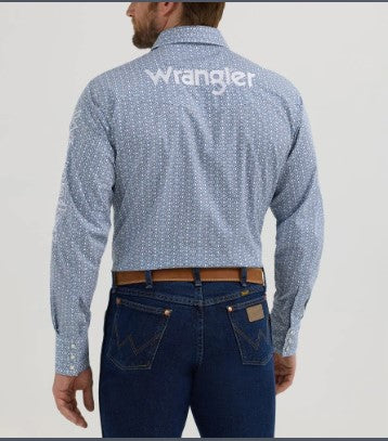 Wrangler Men's Long Sleeve Logo Shirt - 112352382