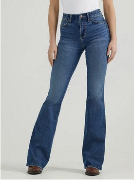 Wrangler Ladies BeSpoke Flare Jeans-112359281