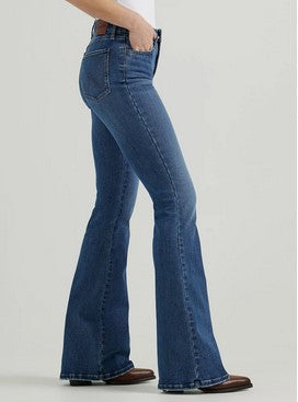 Wrangler Ladies BeSpoke Flare Jeans-112359281