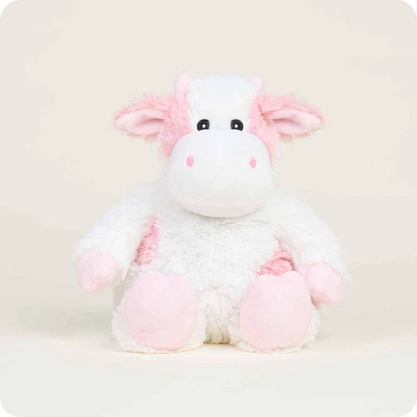 Warmie Strawberry Cozy Cow Heatable Lavender