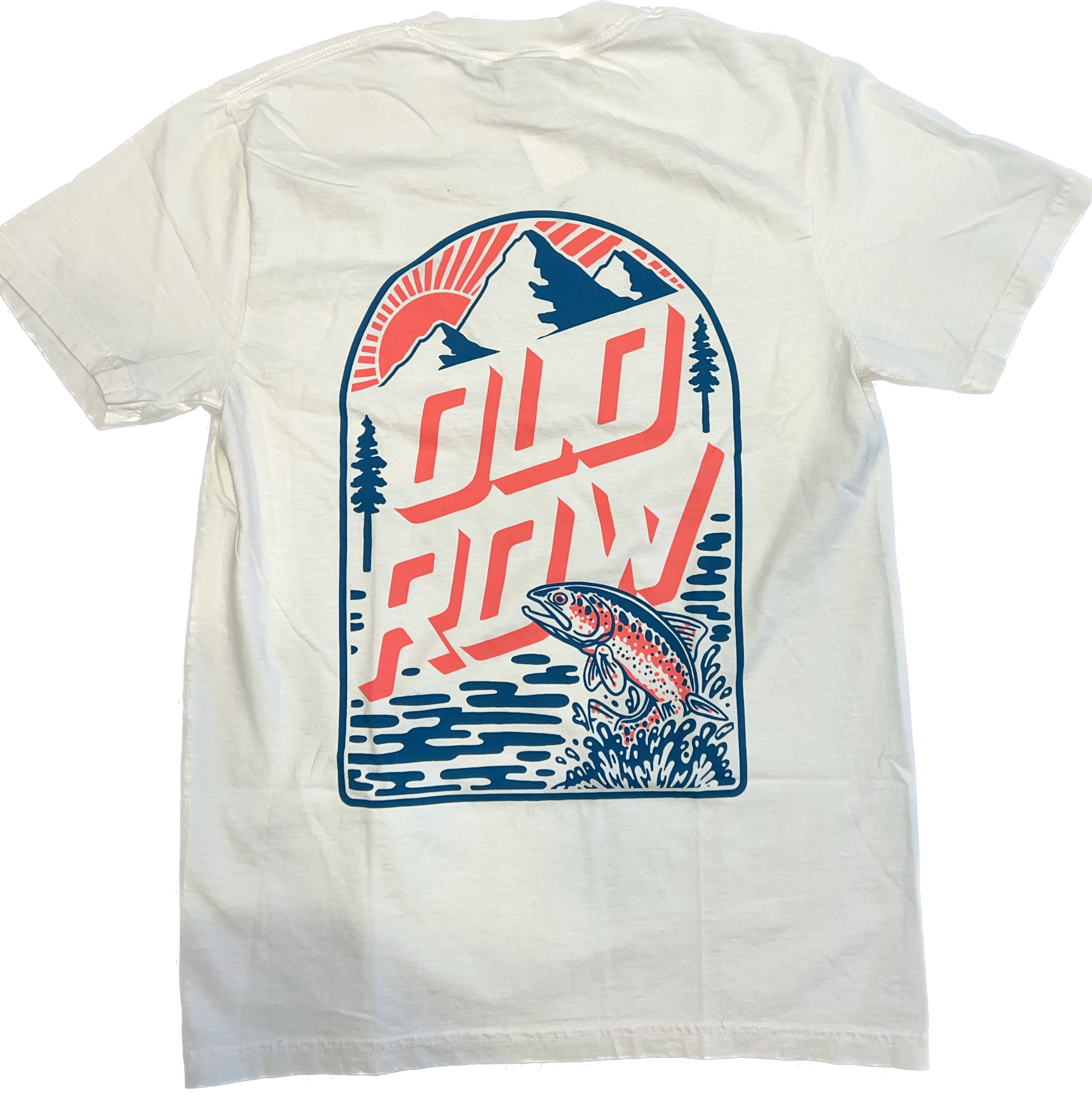 Old Row Outdoors Trout Mountain Pocket Tee WROW-3107