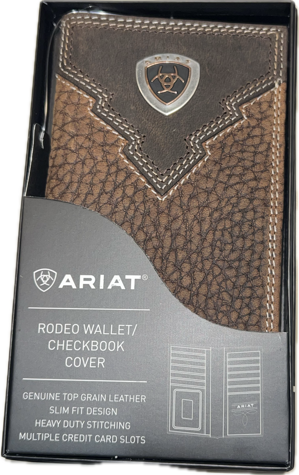 Ariat Tri Fold Rodeo Wallet-A35620282