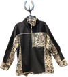 HeyBo Cabin 1/4 Zip Camo Pullover-HEY8704