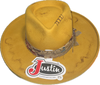 Justin Ladies Mustard Vintage Collection Flat Brim-JF0299JLNE40