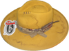 Justin Ladies Mustard Vintage Collection Flat Brim-JF0299JLNE40