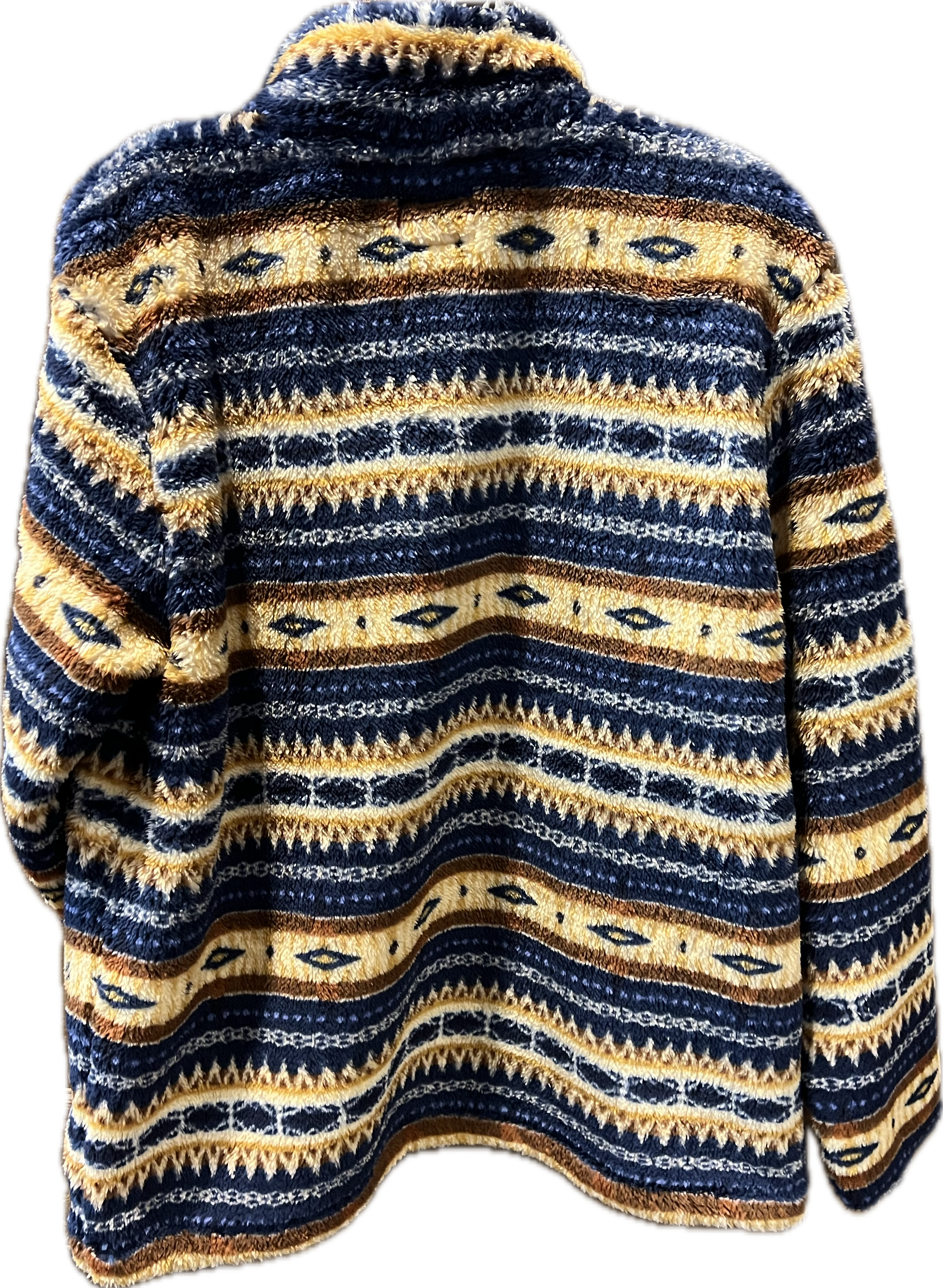 Hooey Mens Sherpa Aztec Pullover-HFP015NVTN