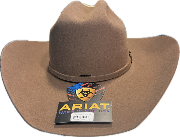 Ariat Pecan 6X Felt Hat-A76302109