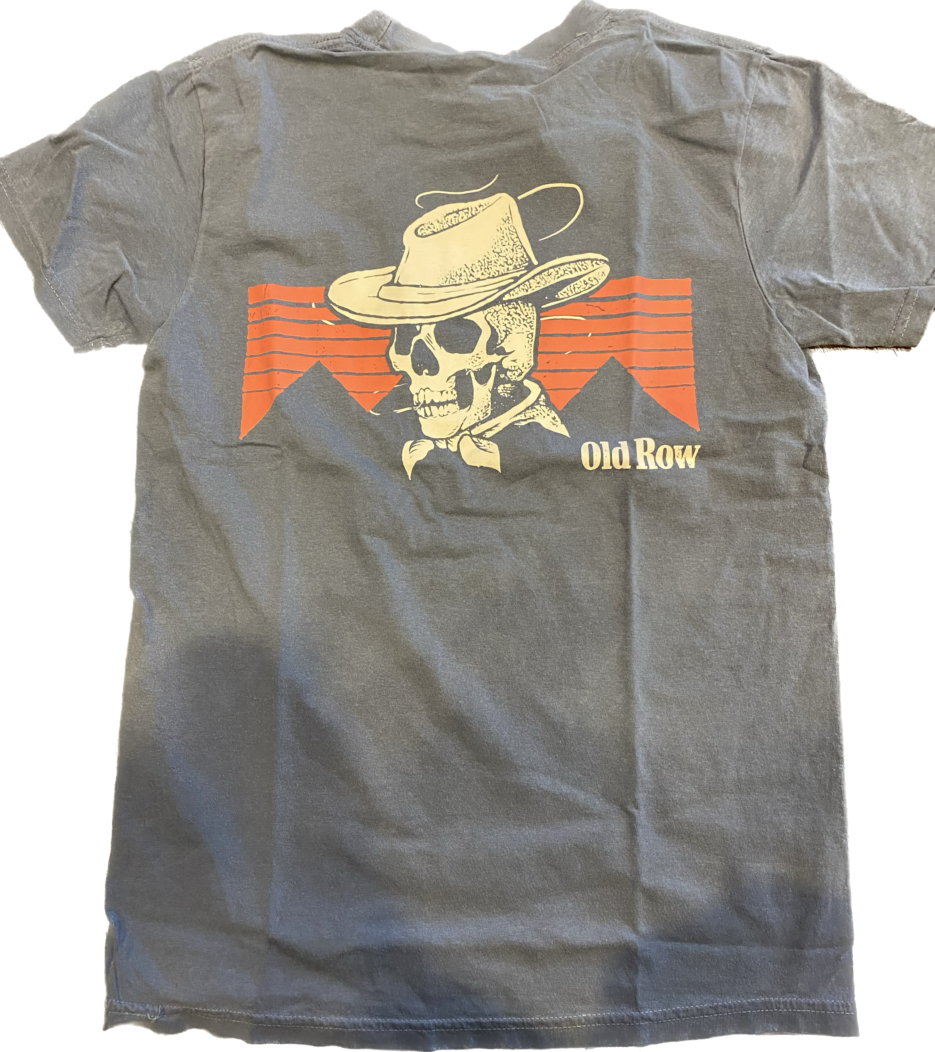 Old Row Cowboy Skull Pocket Tee WROW-3272