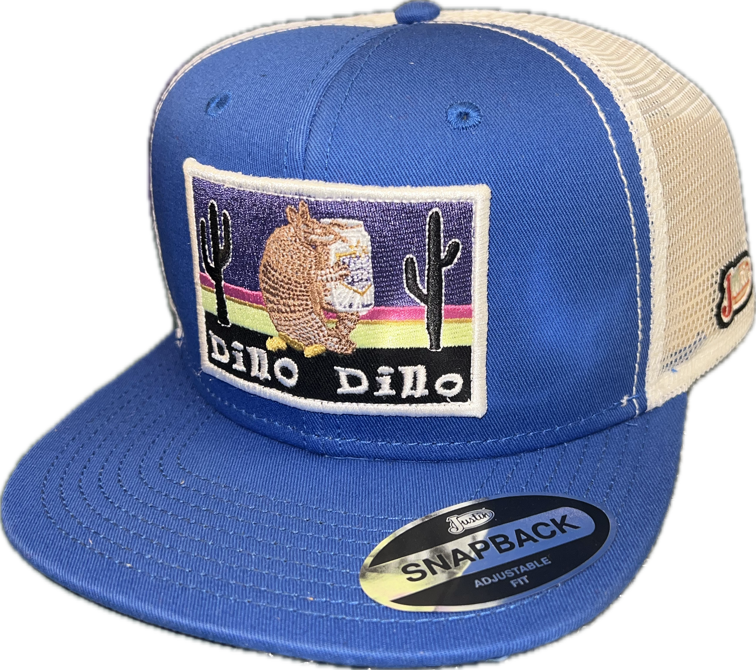 Justin Brands Dillo Dillo Blue Ballcap-JCBC506