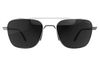 BEX Sunglasses Mach (Matte Silver/Gray) S115MSG