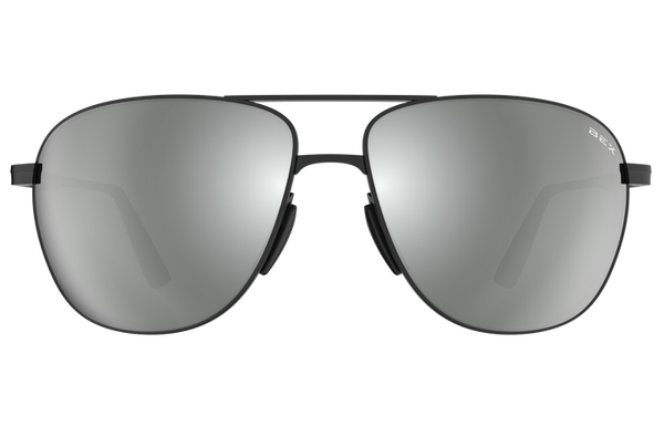 BEX Sunglasses - NOVA (Matte Black // Gray // Silver) S77MBGS